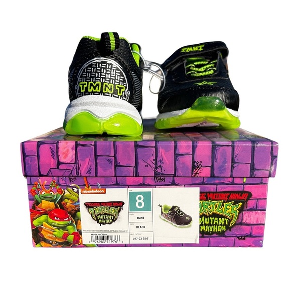 Nickelodeon Ninja Turtle Light up Sneakers - Picture 4 of 6